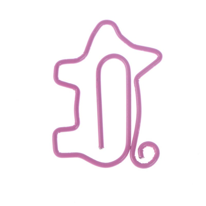 EORTA مشابك ورق على شكل خنازير وردية - 50 قطعة - Image 4